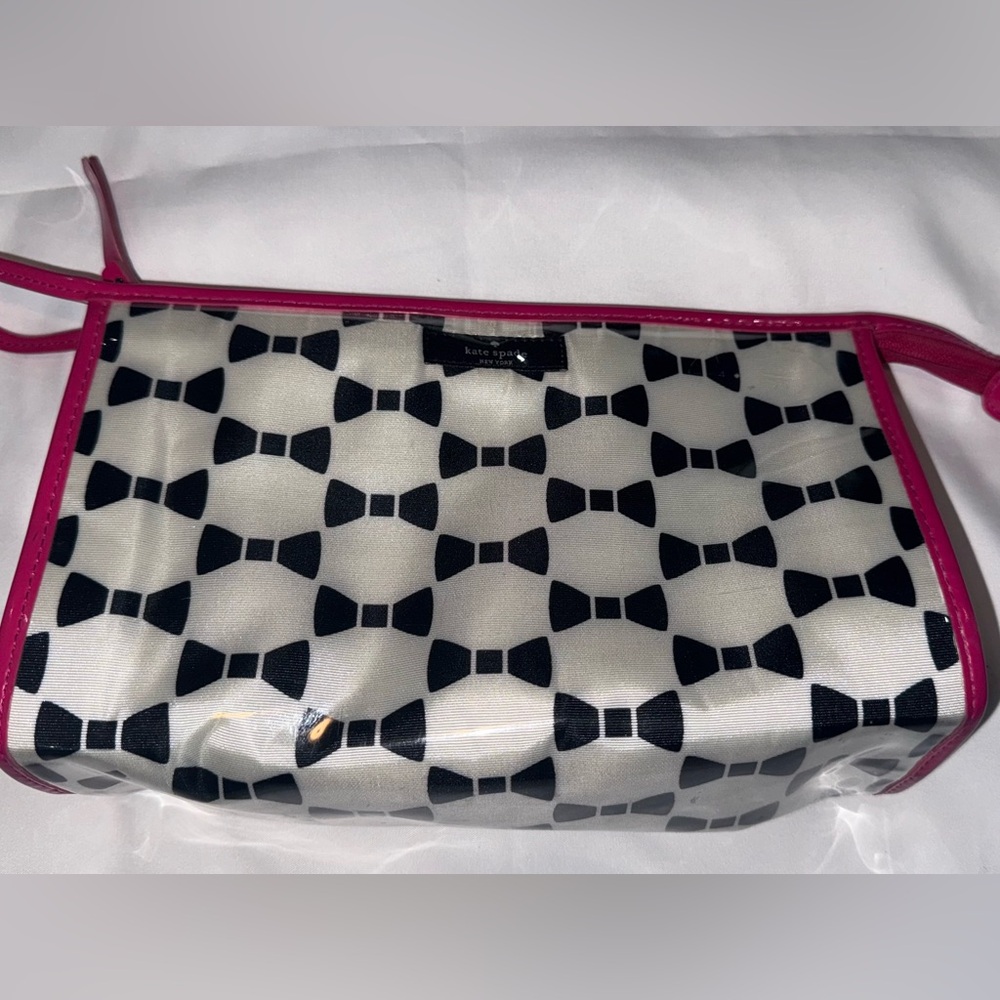 Kate Spade Bow Cosmetic Bag